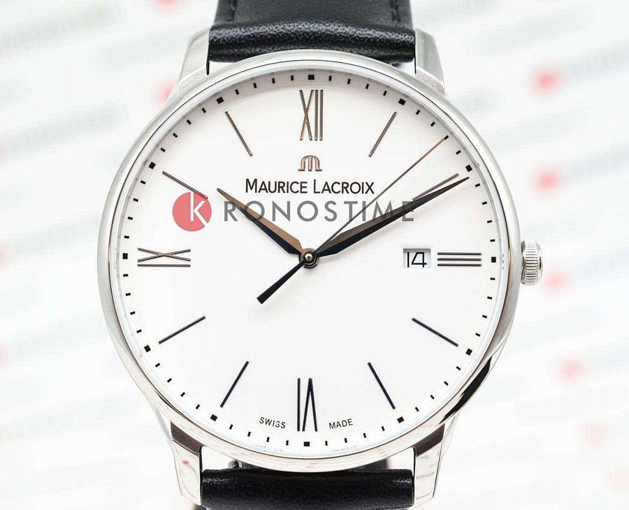 Часы Maurice Lacroix Eliros Date EL1118-SS001-111-1 — сталь металл, Швейцария