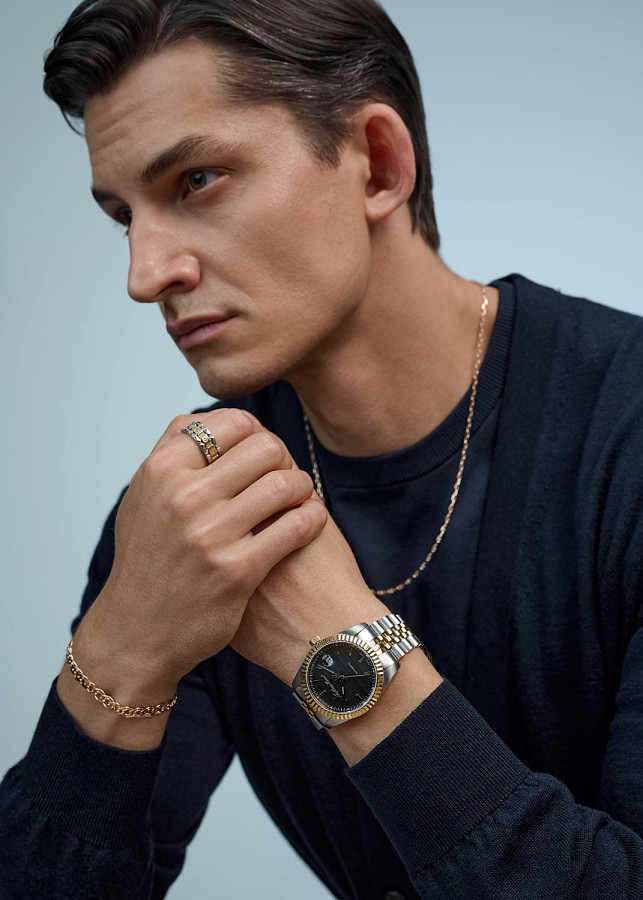 Часы Mathey-Tissot Mathy H1810ATBN — металл сталь, Швейцария