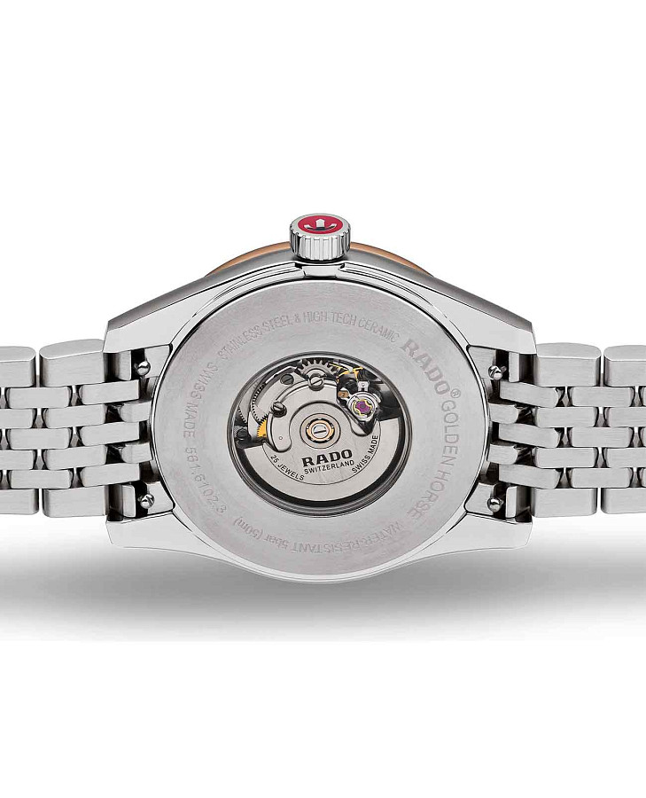 Часы Rado Hyperchrome Classic R33102703 — механические, сталь металл керамика титан