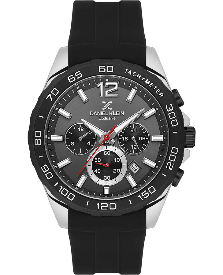 Часы Daniel Klein Exclusive DK.1.13742-1 — мужские, серый
