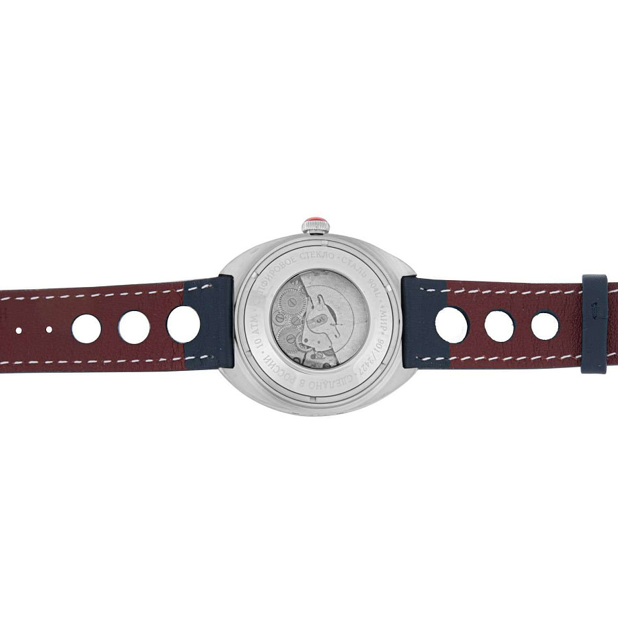 Часы Слава Мир 9010575/300-2427 — кожаный, мужские