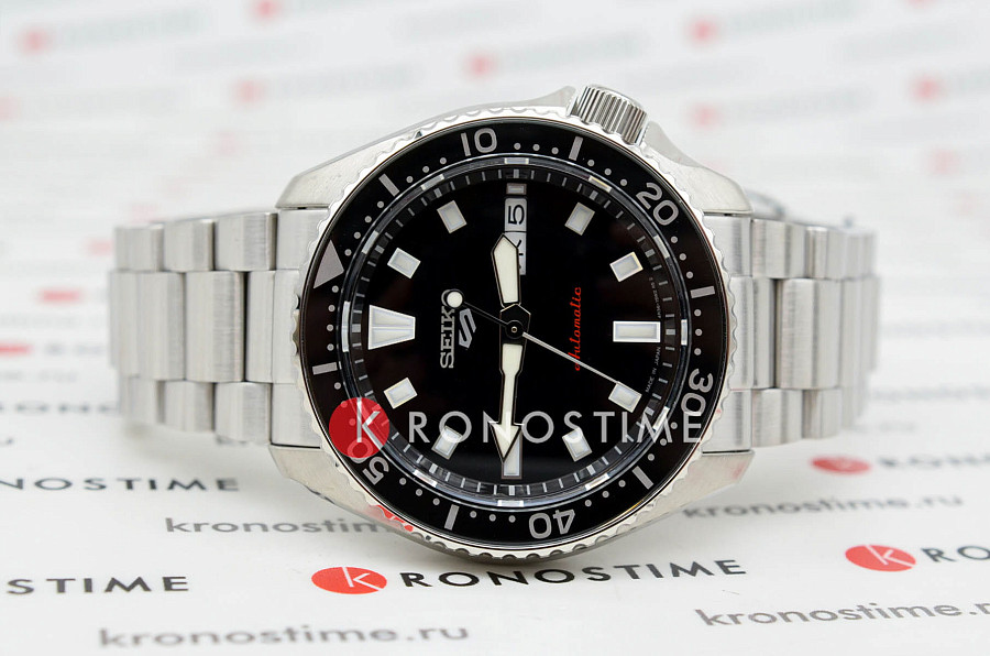Часы Seiko 5 Sports SRPL85K1 — механические, сталь металл