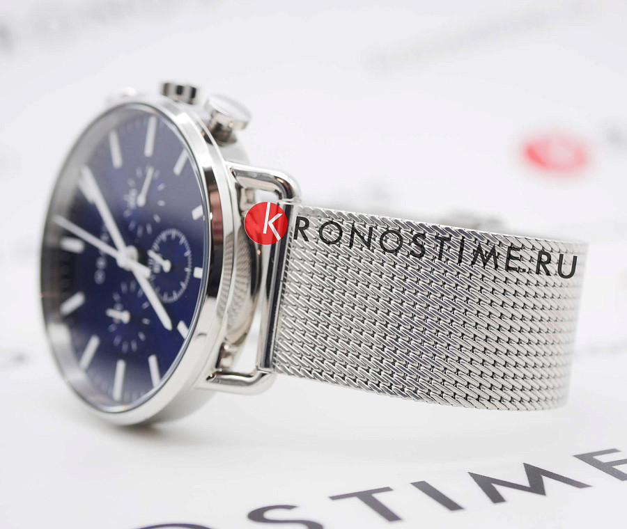 Часы Obaku Havn Cyan V232GCCLMC — сталь металл, Дания