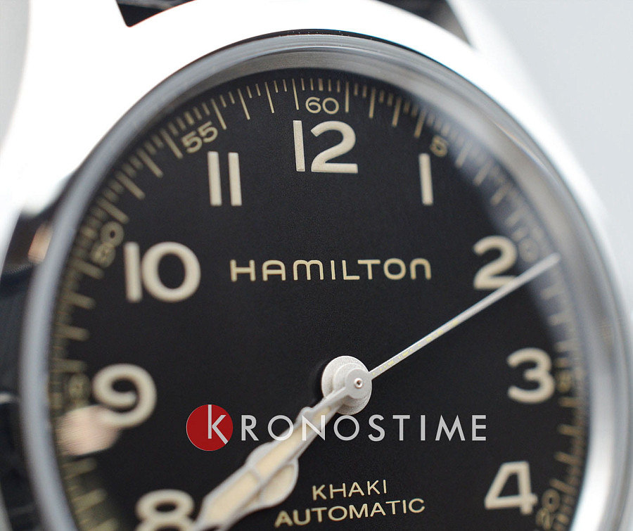 Часы Hamilton Khaki Field Murph Auto 42MM Bracelet Bundle H70605732 — кожаный, мужские