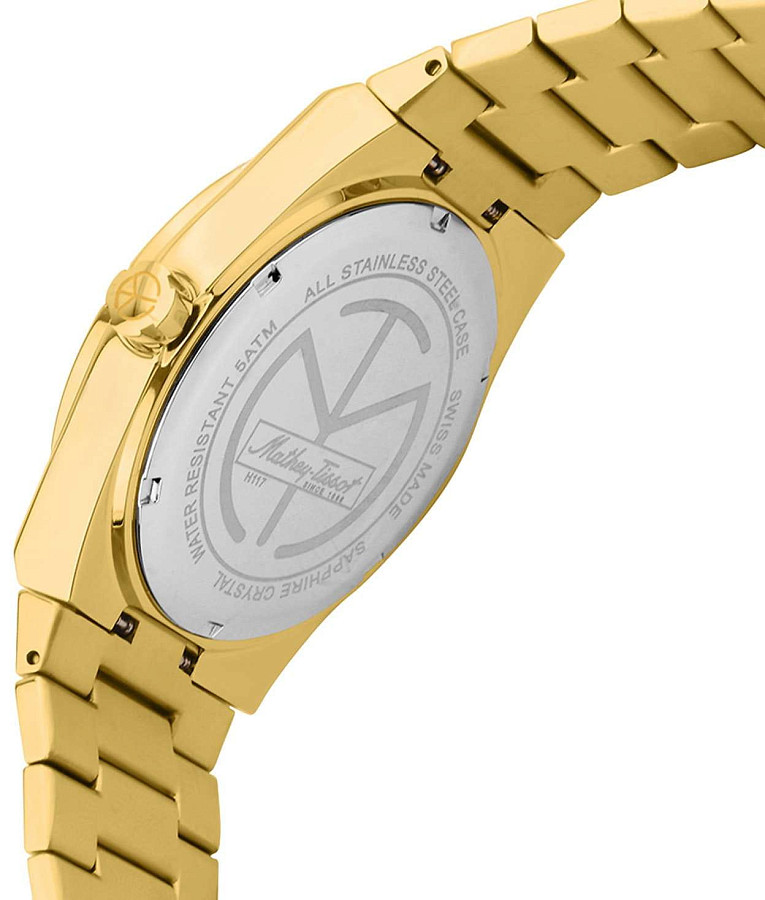 Часы Mathey-Tissot Zoltan H117PDI — кварцевые, металл сталь