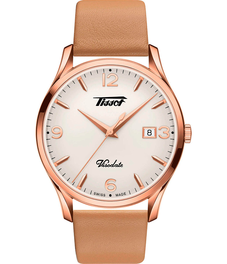 Часы Tissot Heritage Visodate T118.410.36.277.01 — женские, белый