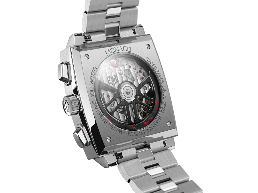 Часы TAG Heuer Monaco CBL2113.BA0644 — механические, металл сталь