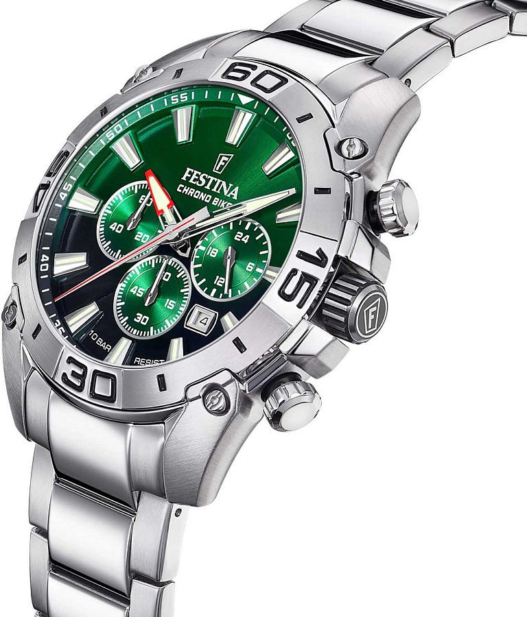 Часы Festina Chrono Bike F20543/3 — сталь металл, Испания