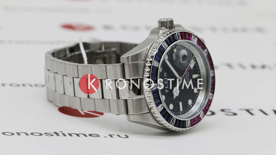 Часы Philipp Plein GMT-I Challenger PWPZA0124 — сталь металл, Германия