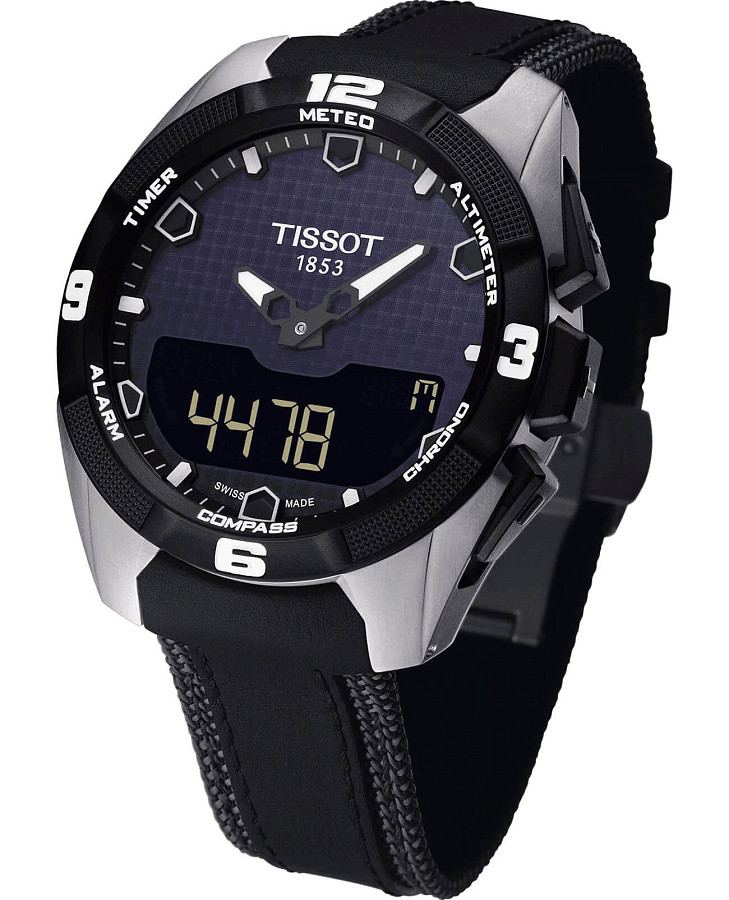 Часы Tissot T-Touch Expert Solar T091.420.46.051.01 — кожаный, мужские