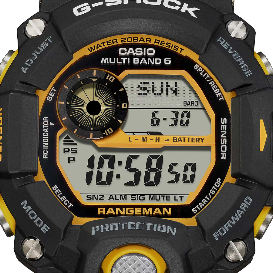 Часы Casio G-Shock GW-9400Y-1DR (GW-9400Y-1) — артикул GW-9400Y-1DR