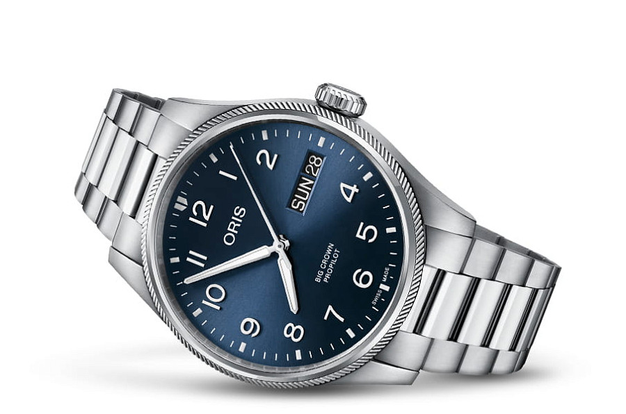 Часы Oris Propilot Big Crown Propilot Big Day Date 01 752 7760 4065-07 8 22 08P — механические, металл сталь
