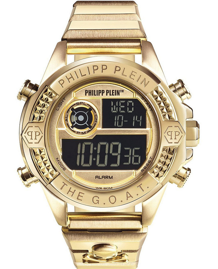 Часы Philipp Plein The G.O.A.T. PWFAA0321 — мужские, золотой