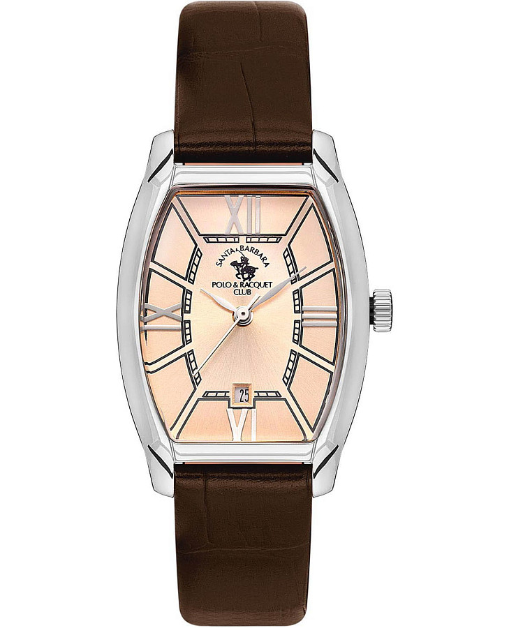 Часы Santa Barbara Polo & Racquet Club Unique SB.1.10558-1 — женские, бежевый
