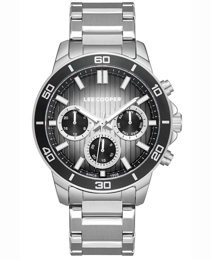 Часы Lee Cooper LC08106.350 — мужские, серый