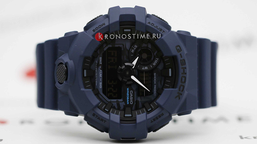 Часы Casio G-Shock GA-700CA-2ADR (GA-700CA-2A) — пластик, мужские