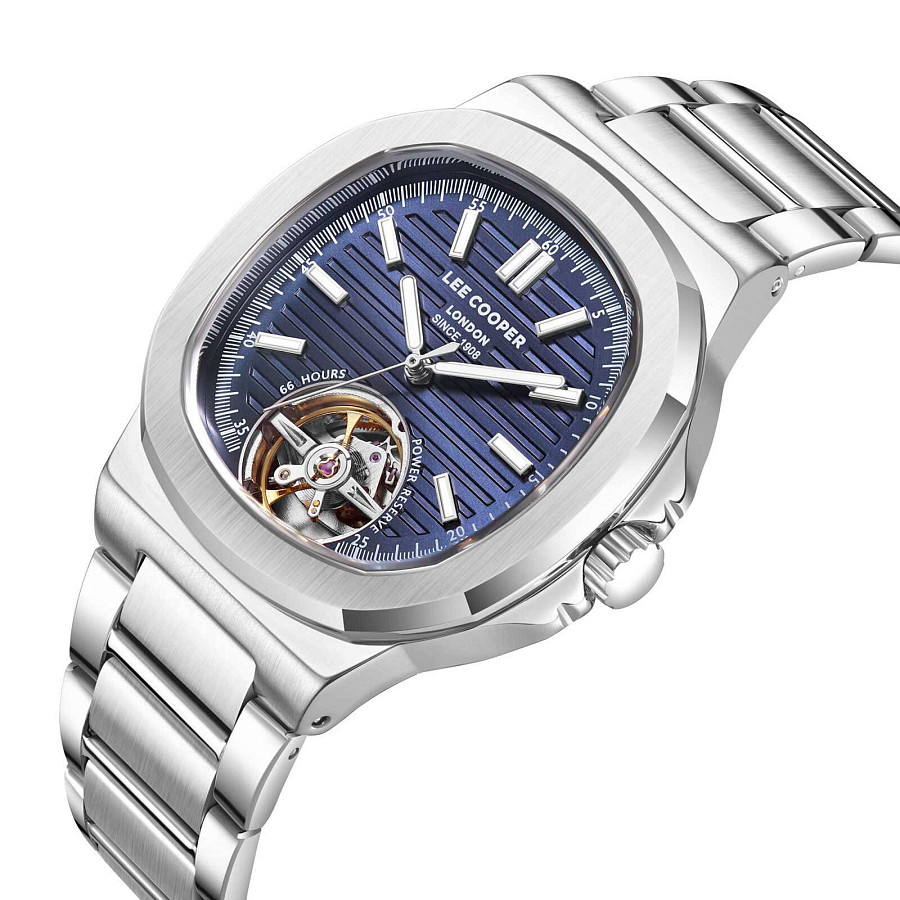 Часы Lee Cooper LC08227.390 — механические, металл суперметалл