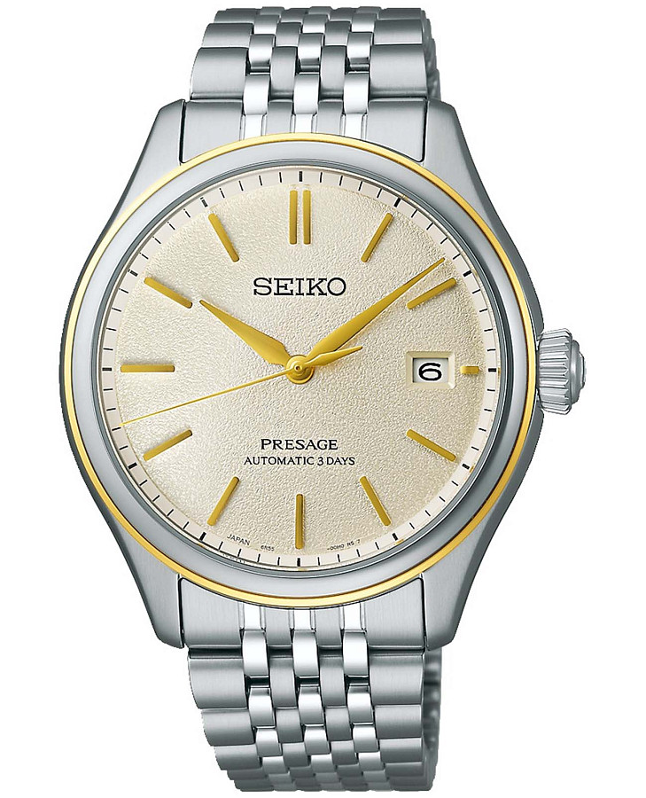 Часы Seiko Presage Classic Series SPB478 — мужские, бежевый