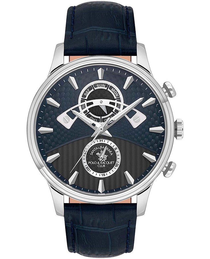 Часы Santa Barbara Polo & Racquet Club Legend SB.1.10593-3 — мужские, синий