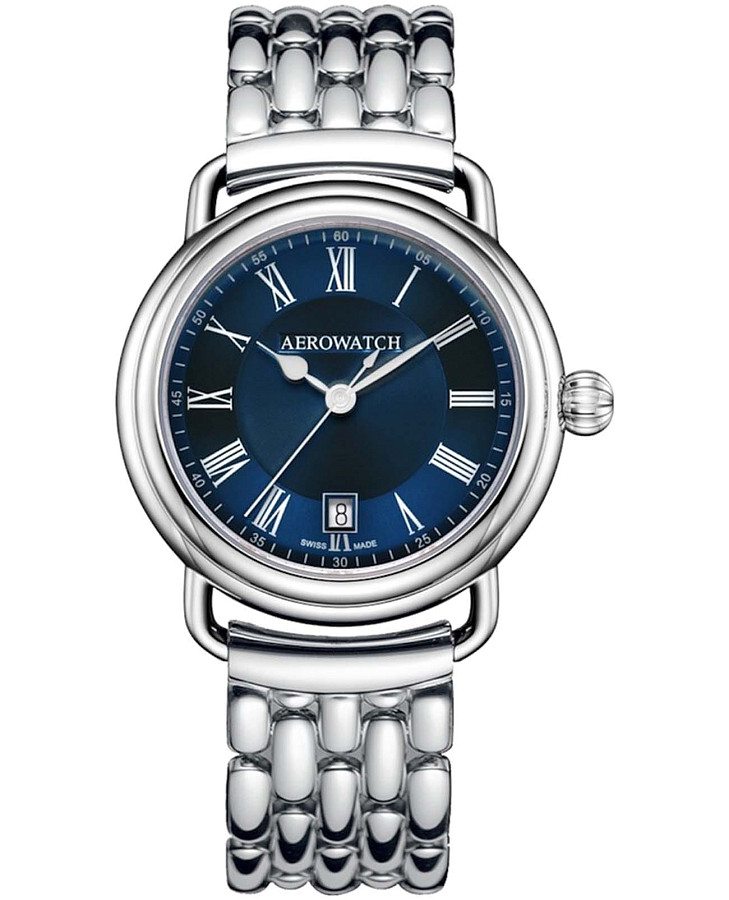 Часы Aerowatch 1942 42900 AA29 M — мужские, синий