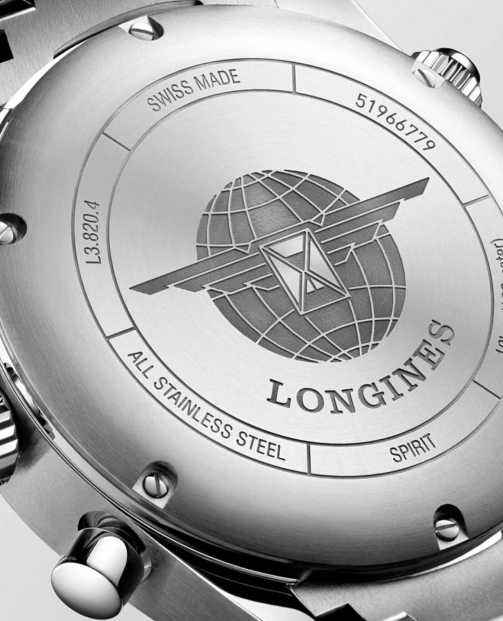 Часы Longines Spirit L3.820.4.53.6 — артикул L38204536
