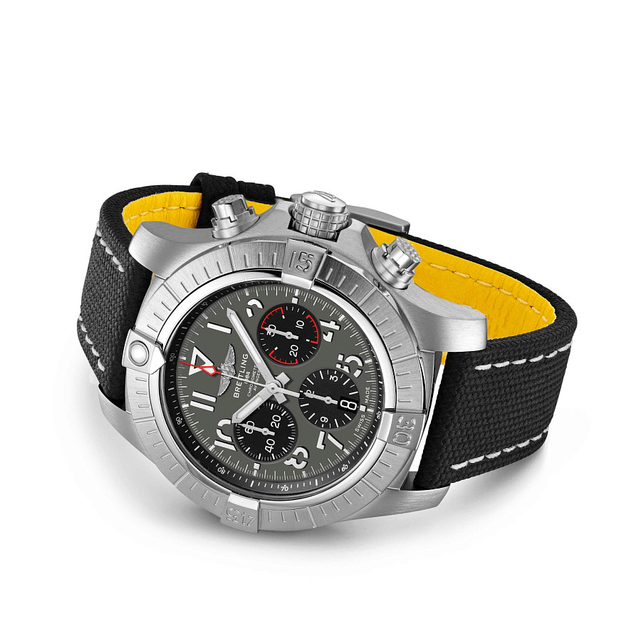 Часы Breitling Avenger B01 Chronograph 45 AB01821A1B1X1 — сталь металл, Швейцария