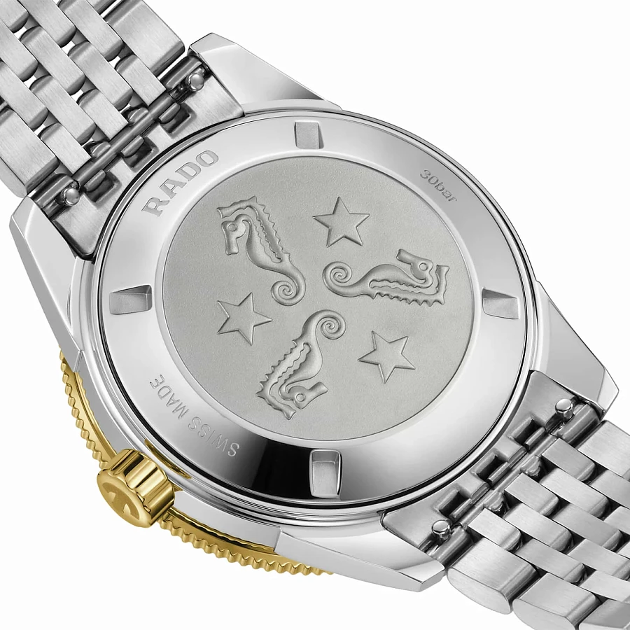 Часы Rado Captain Cook Automatic R32225313 — нержавеющая сталь с pvd-покрытием, мужские