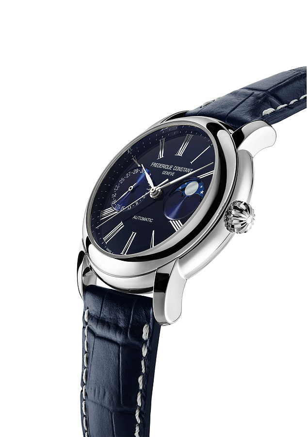 Часы Frederique Constant Classic Moonphase Manufacture FC-712MN4H6 — механические, сталь металл