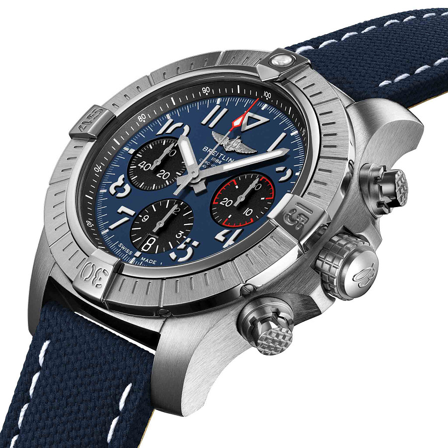 Часы Breitling Avenger B01 Chronograph 45 AB01821A1C1X2 — механические, сталь металл