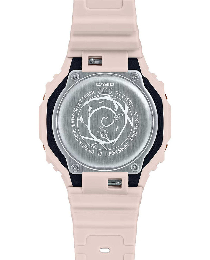 Часы Casio G-Shock GA-2110SL-4A7DR — пластик карбон, Япония