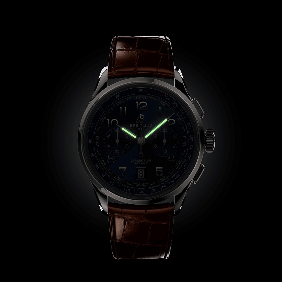 Часы Breitling Premier B01 Chronograph 42 AB0145171C1P1 — металл сталь, Швейцария