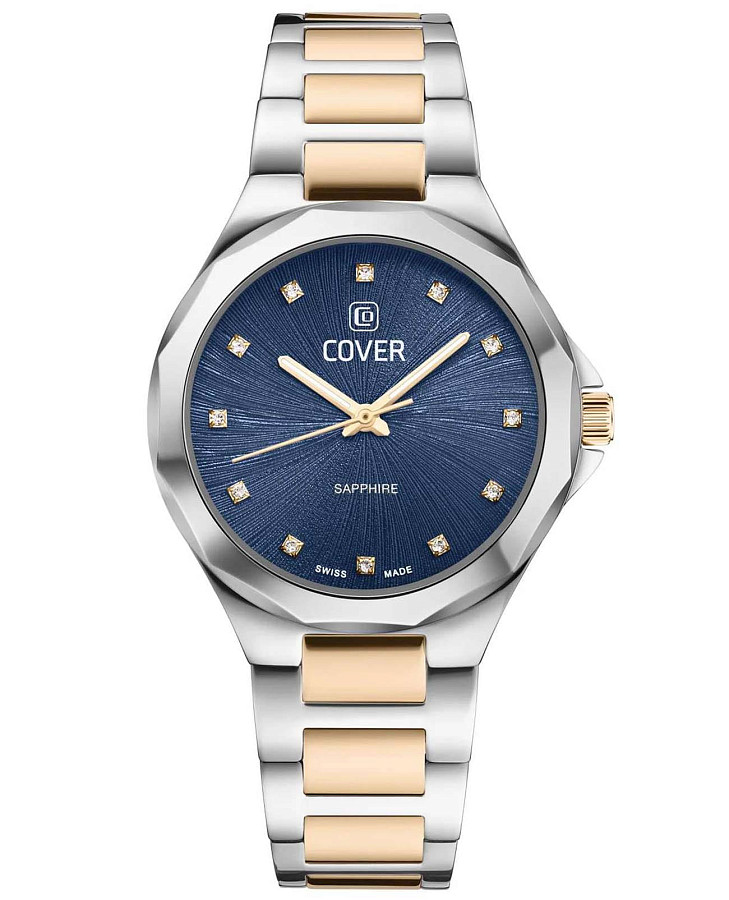 Часы Cover Cardea Crystal CO221.04 — женские, синий