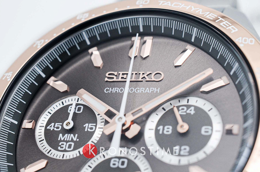 Часы Seiko Spirit Chronograph SBTR026 — Япония, кварцевые