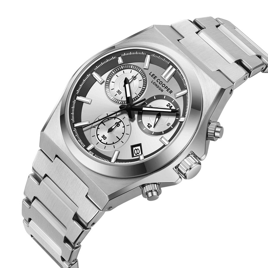 Часы Lee Cooper LC08188.330 — кварцевые, суперметалл металл