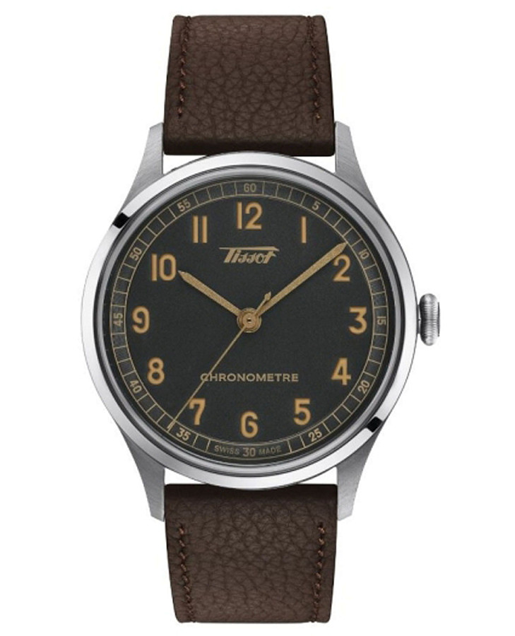 Часы Tissot Heritage 1938 T142.464.16.062.00 — мужские, черный
