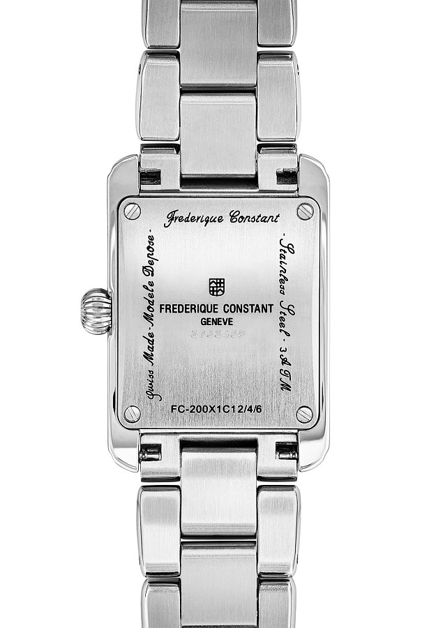 Часы Frederique Constant Classics Carre Ladies FC-200MC16B — кварцевые, металл сталь