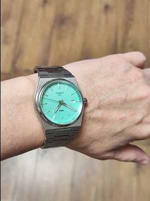 Фото покупателя: Швейцарские наручные часы Tissot PRX 35 mm T137.210.11.091.00