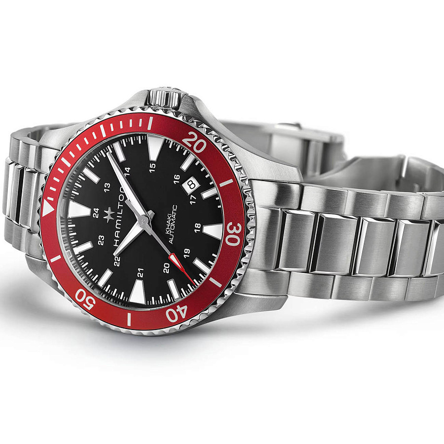 Часы Hamilton Khaki Navy Scuba Auto H82405130 — Швейцария, механические