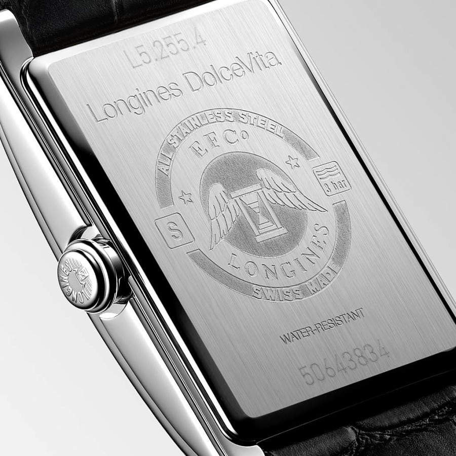 Часы Longines DolceVita L5.255.4.71.0 — женские, кожаный