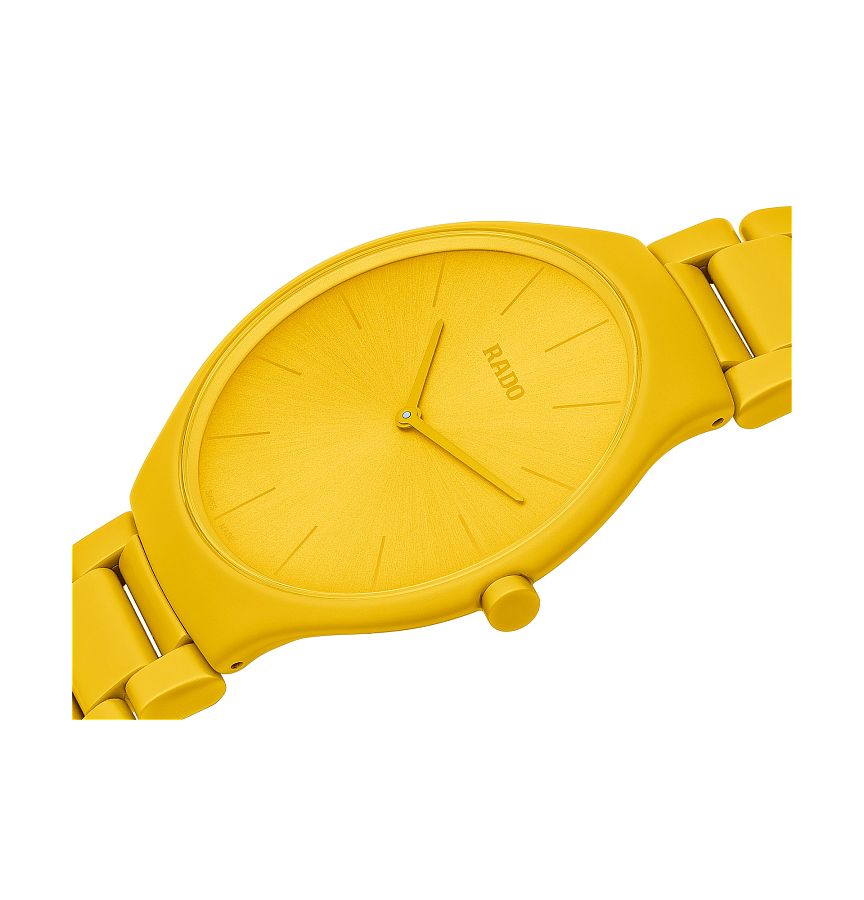 Часы Rado True Thinline Le Corbusier R27093632 — керамика, Швейцария