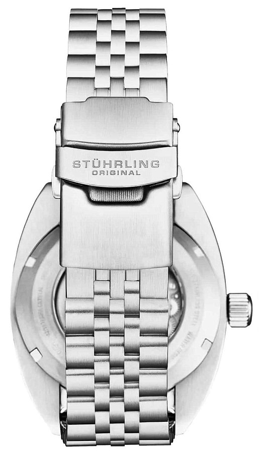 Часы Stuhrling Aquadiver 1008.01 — механические, металл сталь