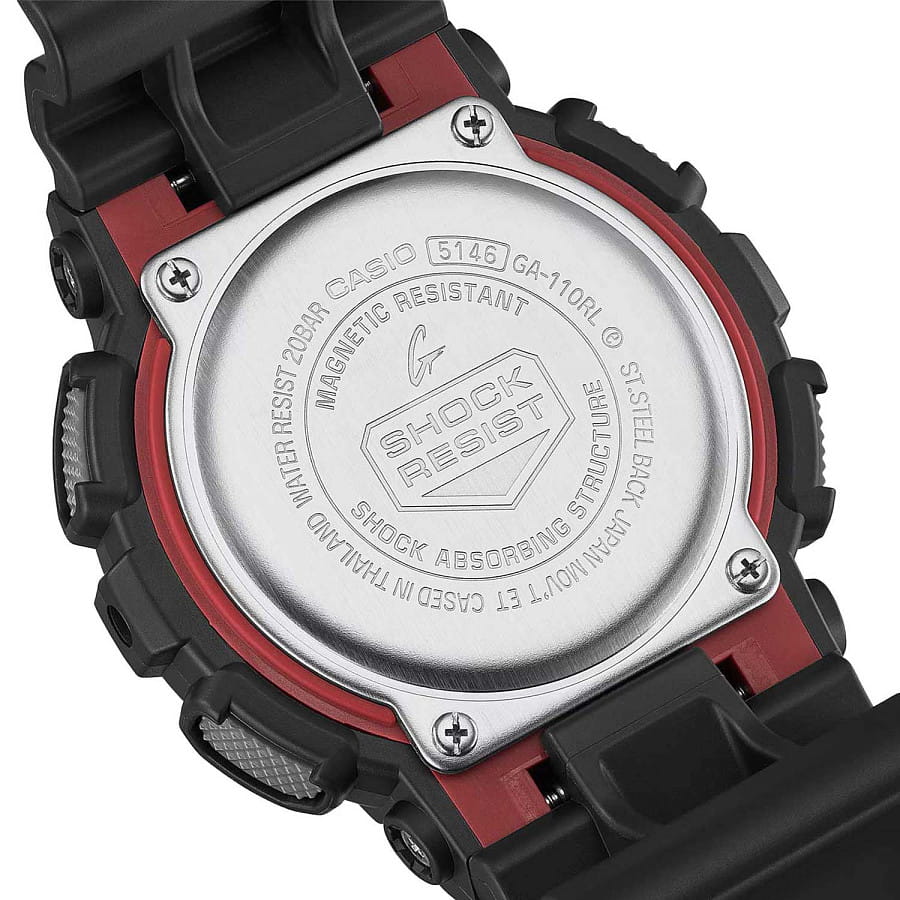 Часы Casio G-SHOCK GA-110RL-1A — пластик, мужские