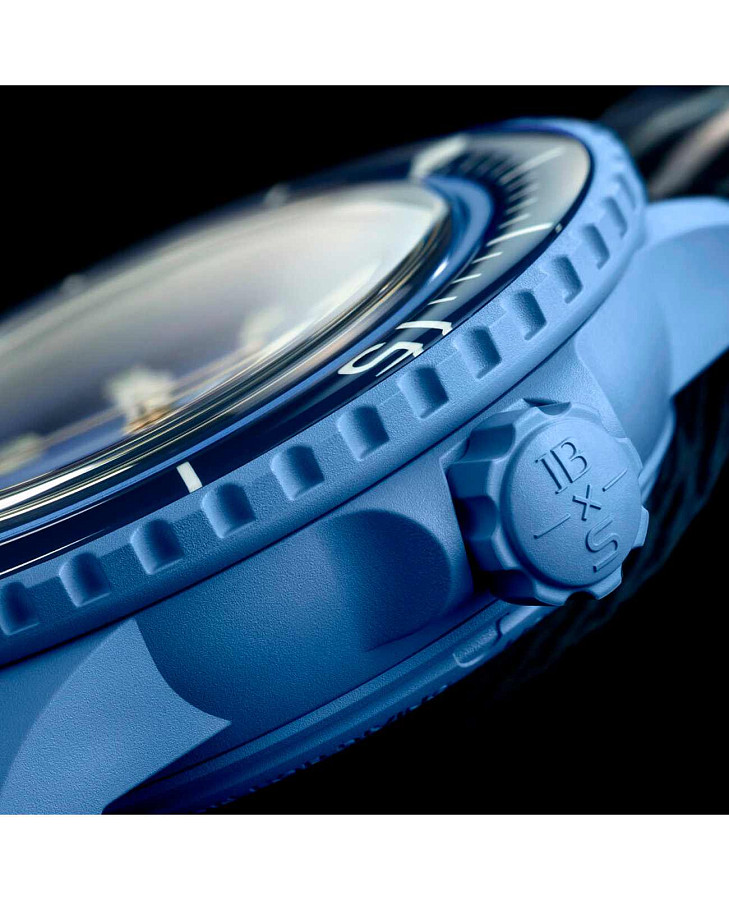 Часы Swatch x Blancpain Atlantic ocean SO35A100 — нейлон, мужские