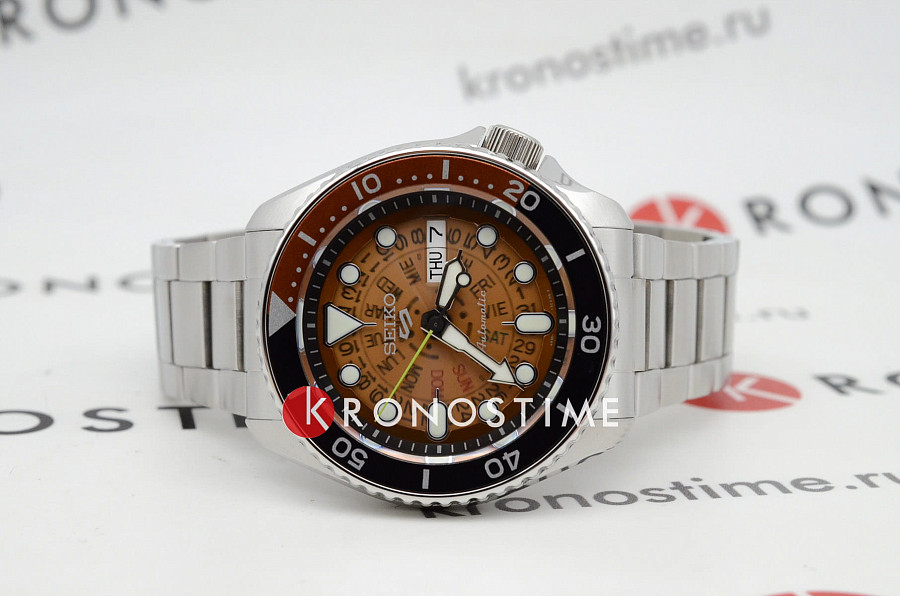 Часы Seiko 5 Sports SRPJ47K1 — нержавеющая сталь, мужские