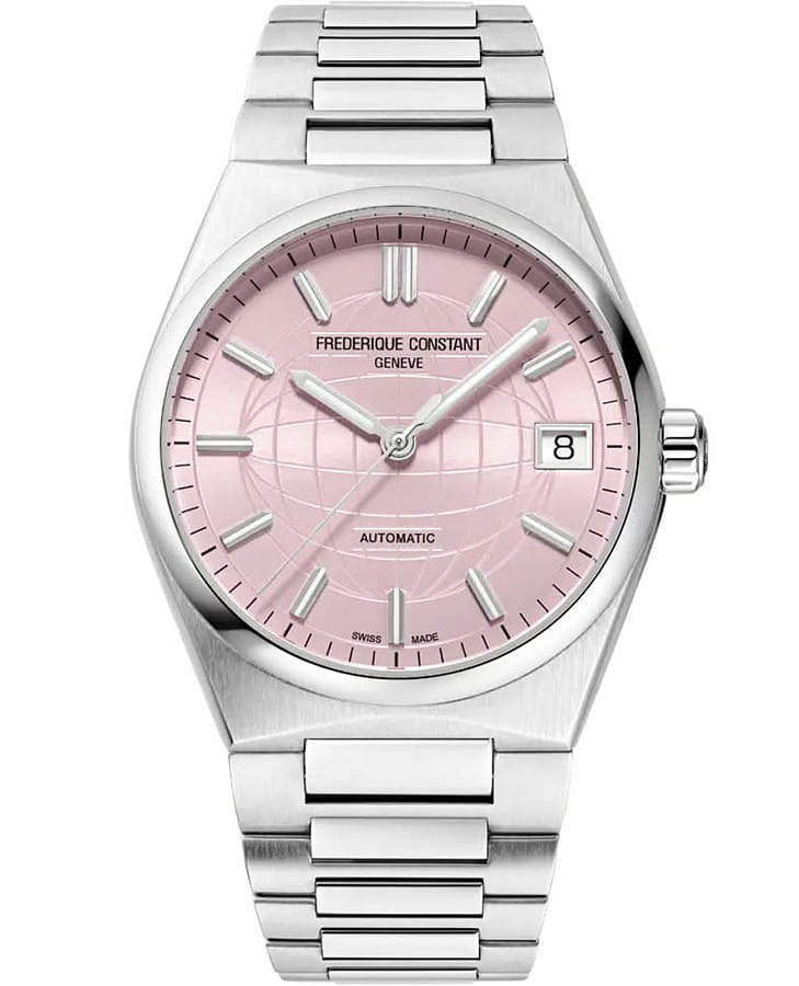 Часы Frederique Constant Highlife Ladies Automatic FC-303LP2NH4B — женские, розовый
