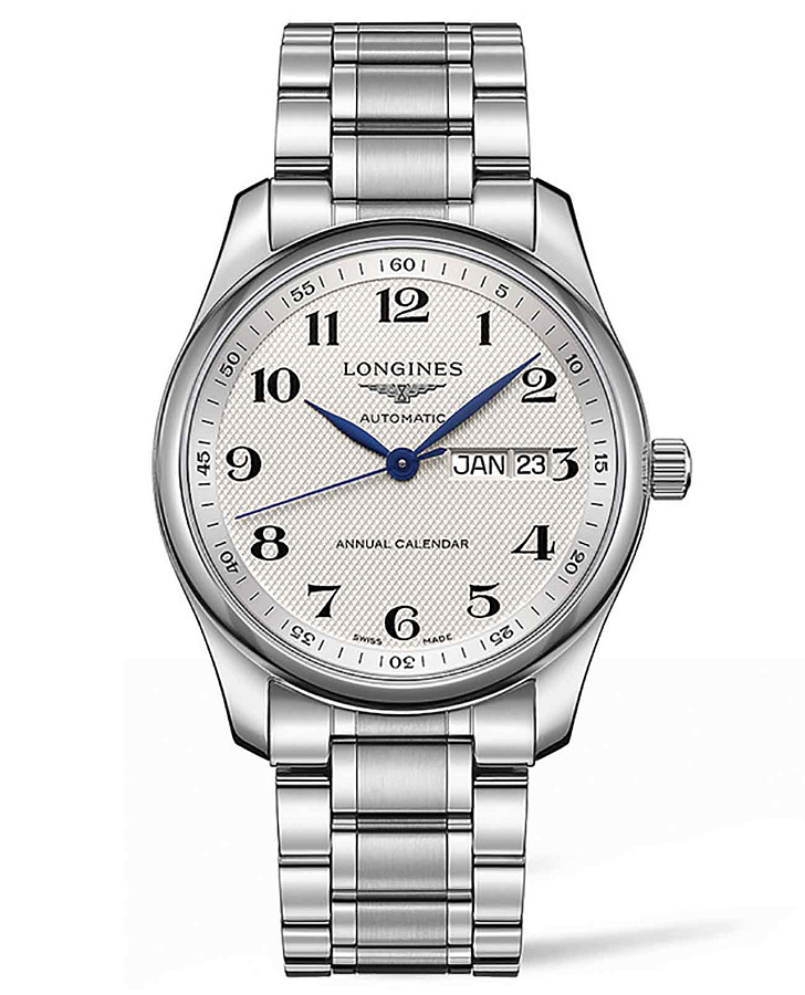 Часы Longines Master Collection L2.910.4.78.6 — мужские, серебристый