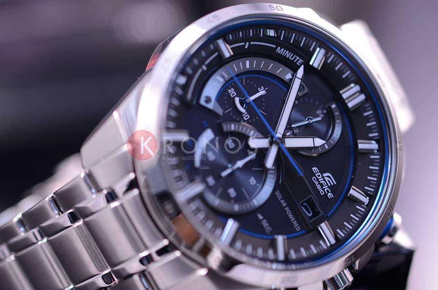 Часы Casio Edifice EQS-600D-1A2 — сталь металл, Япония