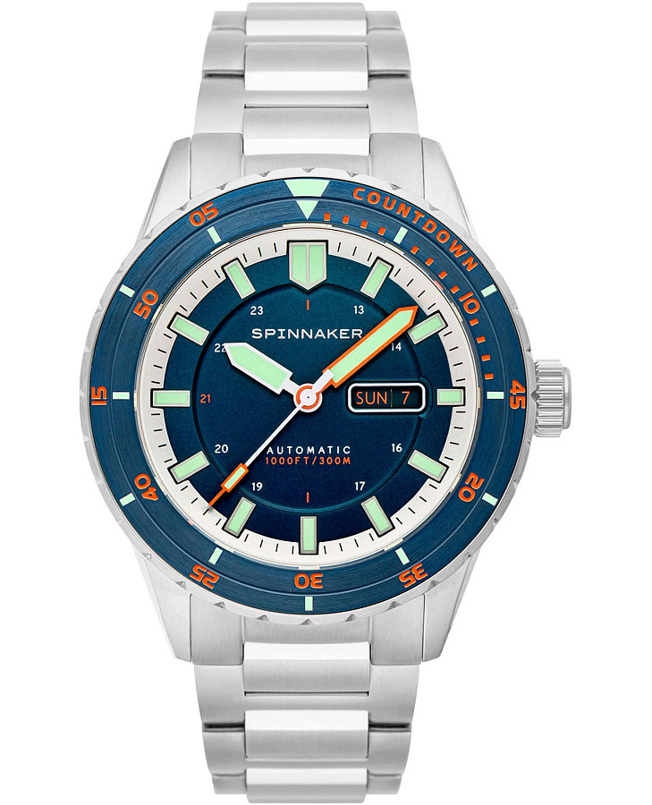 Часы Spinnaker Hass SP-5099-44 — мужские, синий