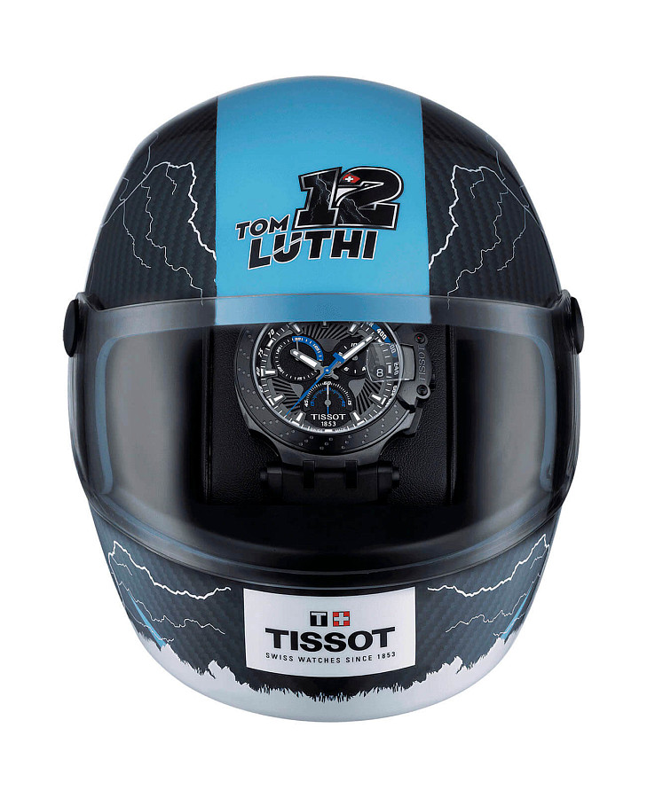 Часы Tissot T-Race Thomas Luthi T115.417.37.061.02 — мужские, силикон
