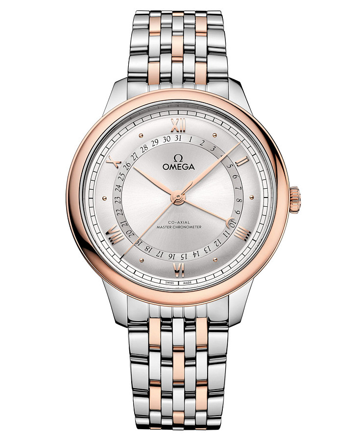 Часы Omega De Ville Prestige 434.20.42.22.02.001 — мужские, серебристый